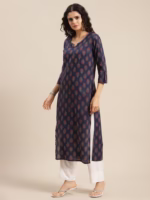 Ethnic Motifs Straight Kurta - Image 2