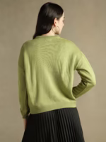 Round Neck Full Sleeves Sweater - Image 2