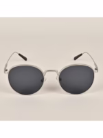 Black Round Sunglasses - Image 3
