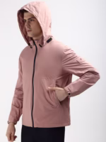 Pink Portland Stand Collar Jacket - Image 4