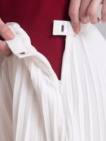 Pleated Flared Midi Skirt - Image 5