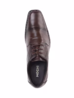 Men Brown Formal Derbies Shoes - Image 6